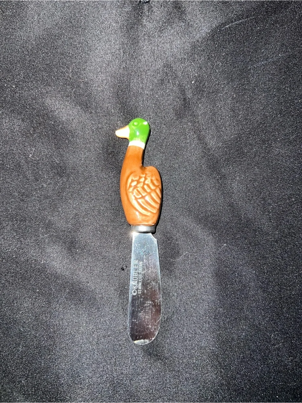 Vintage Duck Cheese Knife